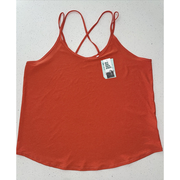 Strappy Movement Tank Top Sz XL Ginger Orange DSG Dicks Sporting Goods NWT - Picture 5 of 5